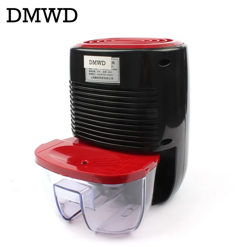 DMWD мини Осушитель бытовой бесшумный портативный модный принт краска когда вода полностью автоматическое отключение питания