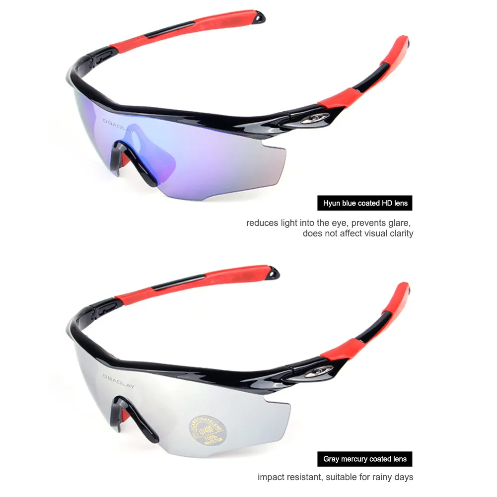 Поляризованные велосипедные очки солнечные очки анти-УФ близорукие линзы Холдинг очки для рыбалки с 4 шт. линзы