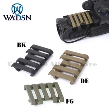 WADSN очки для страйкбола тактические 5-портовый рельсовая накладка с проводом жгутовых полосок пистолет фонарик аксессуары MP02007