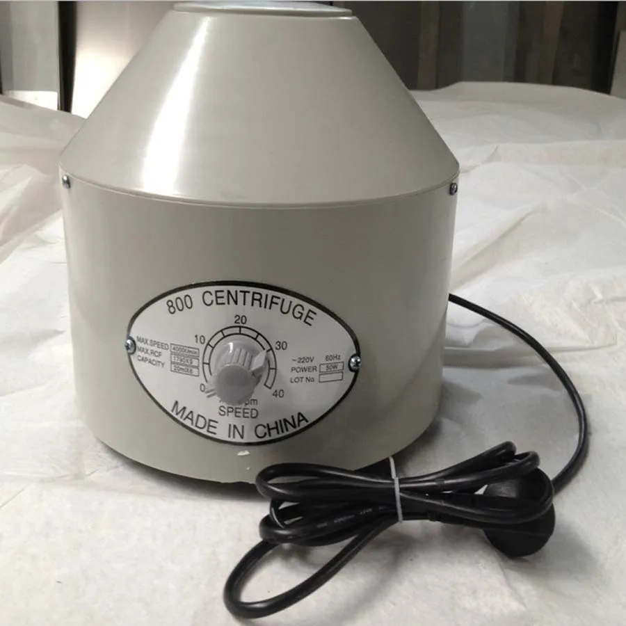 

Free ship by DHL 800 Lab/industrial centrifuge machine Electric Medical Lab Centrifuge Laboratory Centrifuge 4000rpm