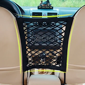 

Car Truck Storage Luggage Hooks Seat Bag Mesh Net For BMW E46 Volkswagen Passat B5 B6 Toyota Renault Peugeot 307 Chevrolet Cruze