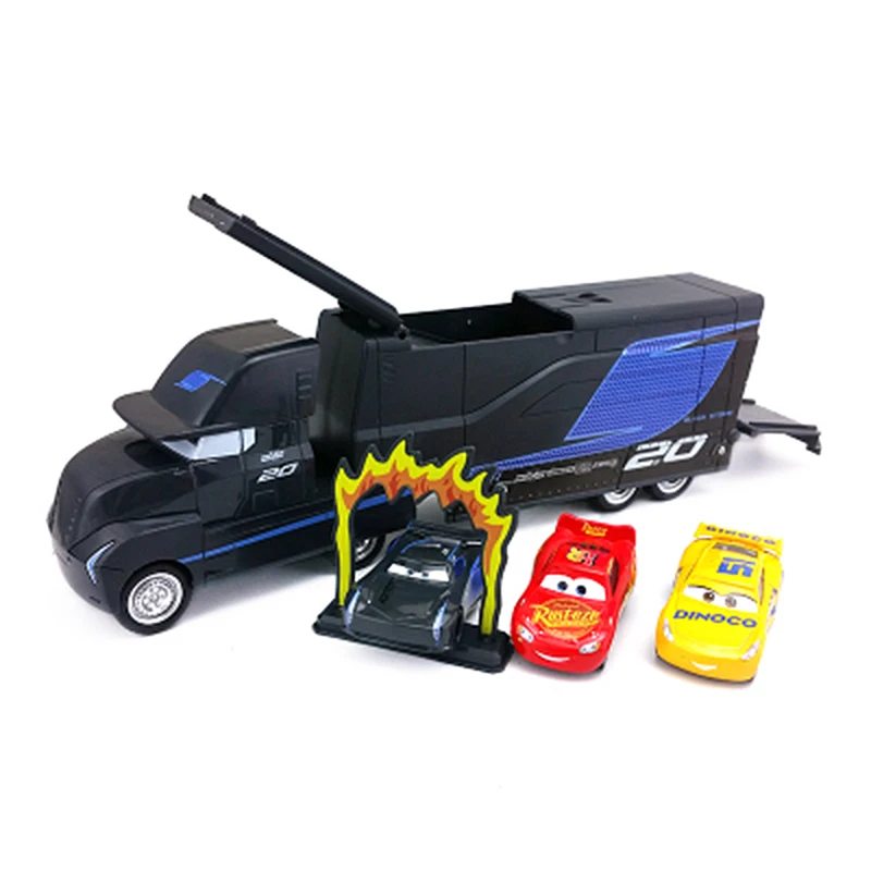 Disney Pixar тачки 3 Jackson Storm Uncle Container Truck Lightning McQueen пластиковые Модель Лучший подарок на