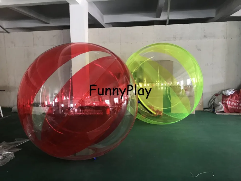 inflatable walking water ball Air Tight PVC clear Walk on Water Balloons dancing ball swimming pool rolling water roller ball