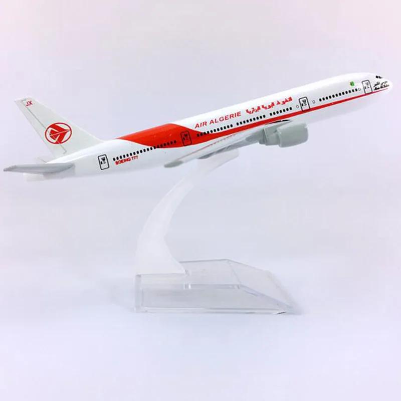 16 см 1:400 Boeing B777-200 модель Air Algeria Airways W базовый сплав самолет Коллекционная демонстрационная модель коллекции