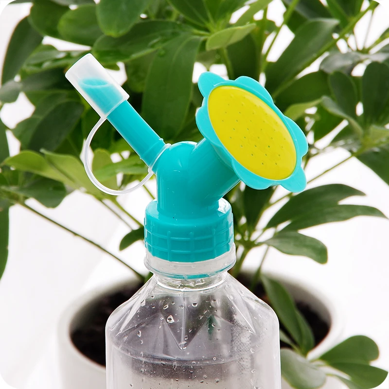 Новая пластиковая насадка с двойной головкой для полива цветов|nozzles for plastic