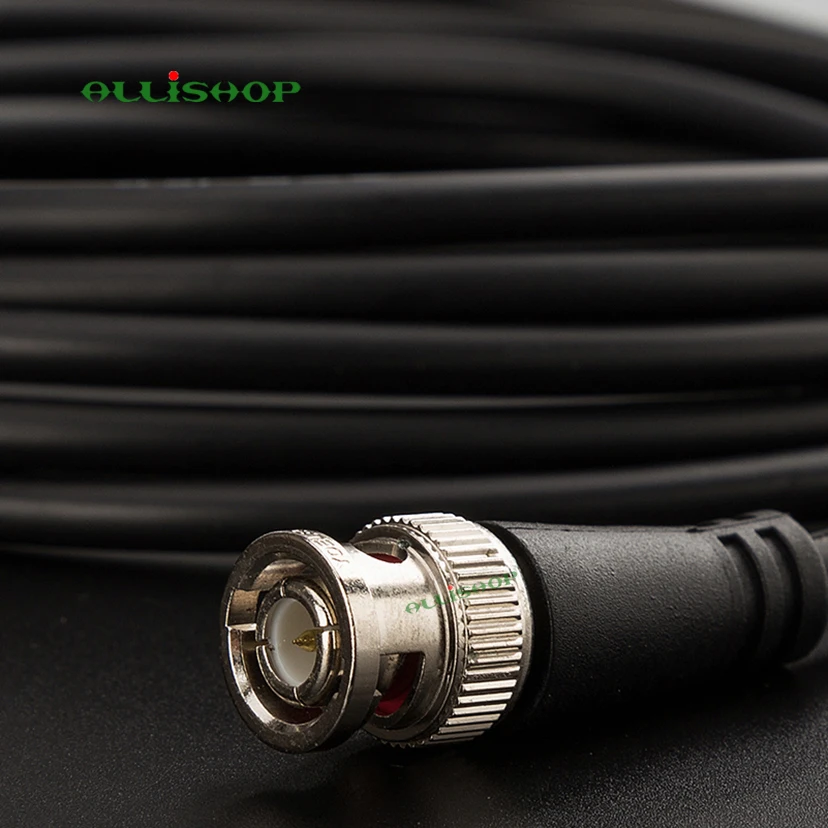 4K Video Cable 6G HD-SD BNC to BNC Spring Cable 75ohm for HD//3G SDI,Camera Video