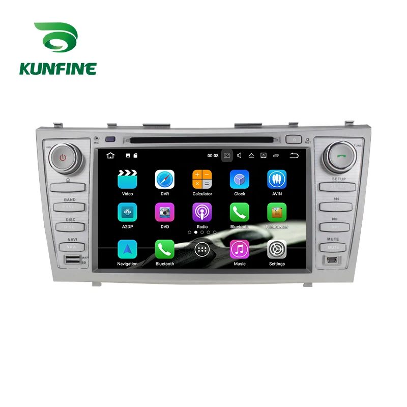 Android 9,0 Core PX6 A72 Ram 4G Rom 64G Автомобильный DVD gps мультимедийный плеер стерео для TOYOTA CAMRY 2007-2010 радио головное устройство