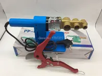 constant temperature electronic plastic Welding Machine, ppr welding machine AC 220V 600W 20-32mm with a ppr scissor 2