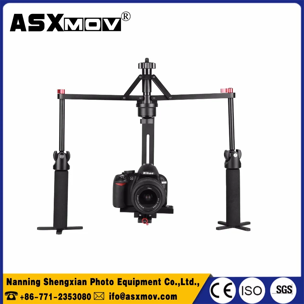

ASXMOV Professio aluminum alloy lightweightstabilizer for DSLR camera, digital camera, Single lens reflex camera, camcorder etc
