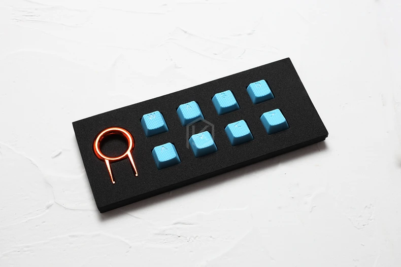 taihao Rubber Gaming Keycap Set Rubberized Doubleshot Keycaps Cherry MX OEM Profile shine-through S