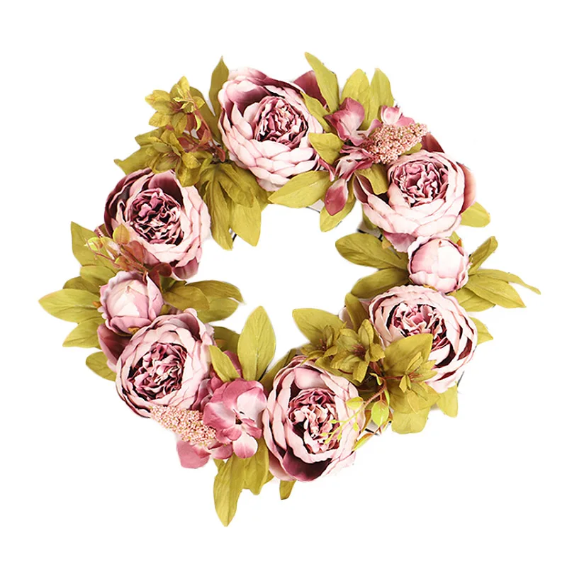 40cm Adeeing Classic Artificial Simulation Flowers Garland For Home Room Garden Lintel Decoration Wedding Prop Party Decoration