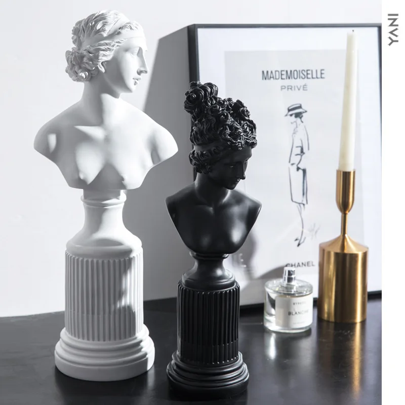 Богиня Венера бюст статуя керамическая искусство и ремесло офис Творческое Оформление рабочего стола римская мифология L2925
