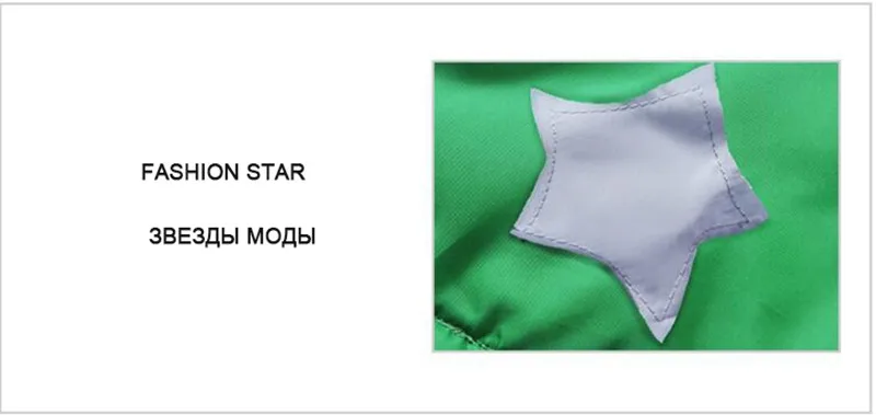 CROAL CHERIE 80-120cm Fashion Warm Fleece Kids Winter Clothes For Boy Colorful Star Snowsuit Russian Baby Girls Winter Parkas (7)