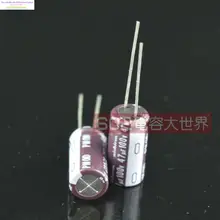 2017 Оригинальные Nichicon Суперконденсаторов Nic 100v47uf Для Аудио Электролитический Конденсатор 47 мкФ 100 В Вечера Hf Серии 10*20 бесплатная Доставка