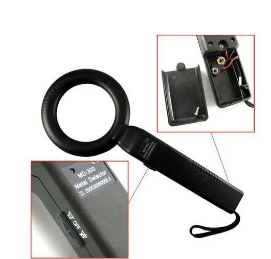 factory Wholesale Metal Detector Professional High Sensitivity Folding Hand-held Metal Detector/Portable Metal Detector