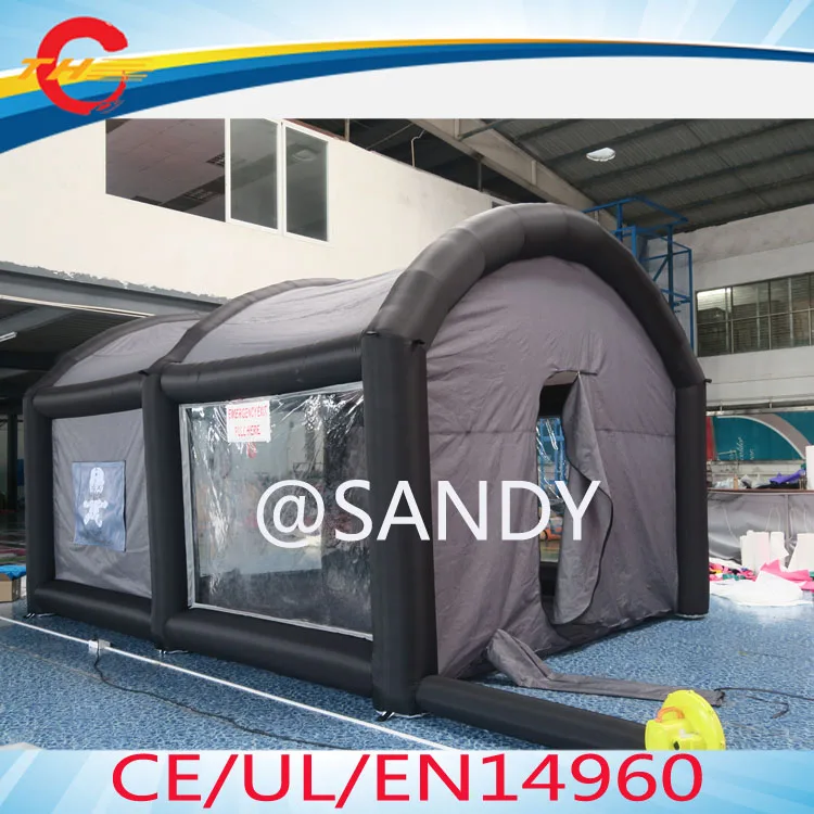 free air shipping to door,5x4m/6x4m Waterproof inflatable paint booth