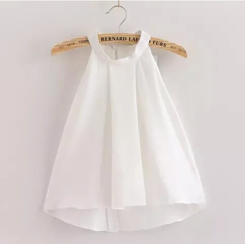 white chiffon halter top