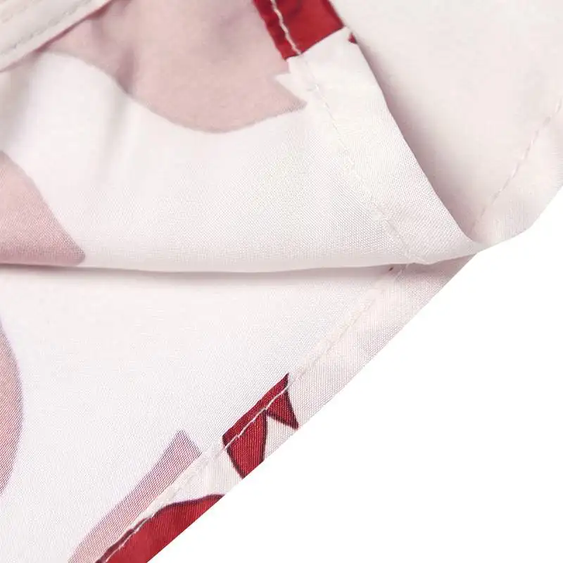 VONDA новые женские блузки с цветочным принтом сексуальные длинные топы с v-образным вырезом и длинным рукавом повседневные свободные рубашки размера плюс винтажные топы с оборками