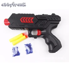 Abbyfrank Plastic Toy Gun Paintball Pistol Crystal Water Soft Bullet Air Gun CS Game Arme Arma