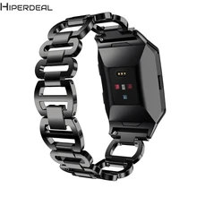 HIPERDEAL новые роскошные аксессуары браслет из нержавеющей стали с кристаллами и бриллиантами Для Fitbit Ionic 17Dec23 Прямая поставка F