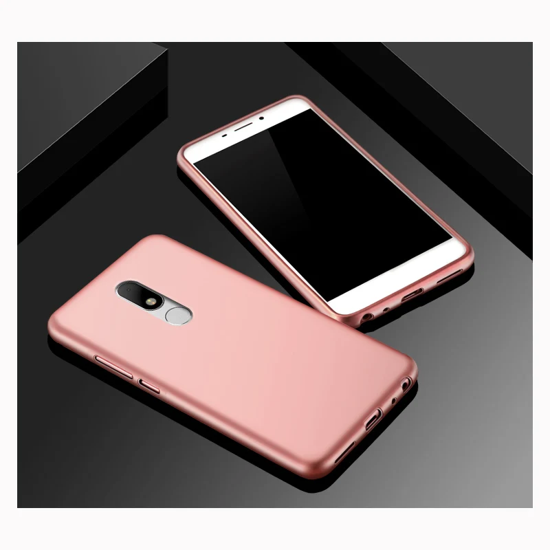 Однотонные Чехлы для Moto M XT1662 чехол мягкий из ТПУ силиконовая задняя крышка чехлы