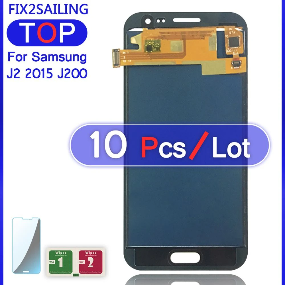 10pcs Lcds J2 For Samsung Galaxy J2 15 J0 J0f J0y J0h Super Lcd Display 100 Tested Touch Screen Assembly Adjustment Mobile Phone Lcd Screens Aliexpress