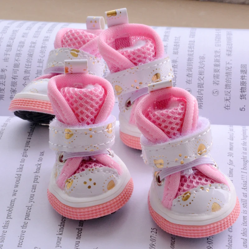 Shining Love Shoes For Dogs Of Small Breeds Summer Breathable Fashion Puppies Non slip font b