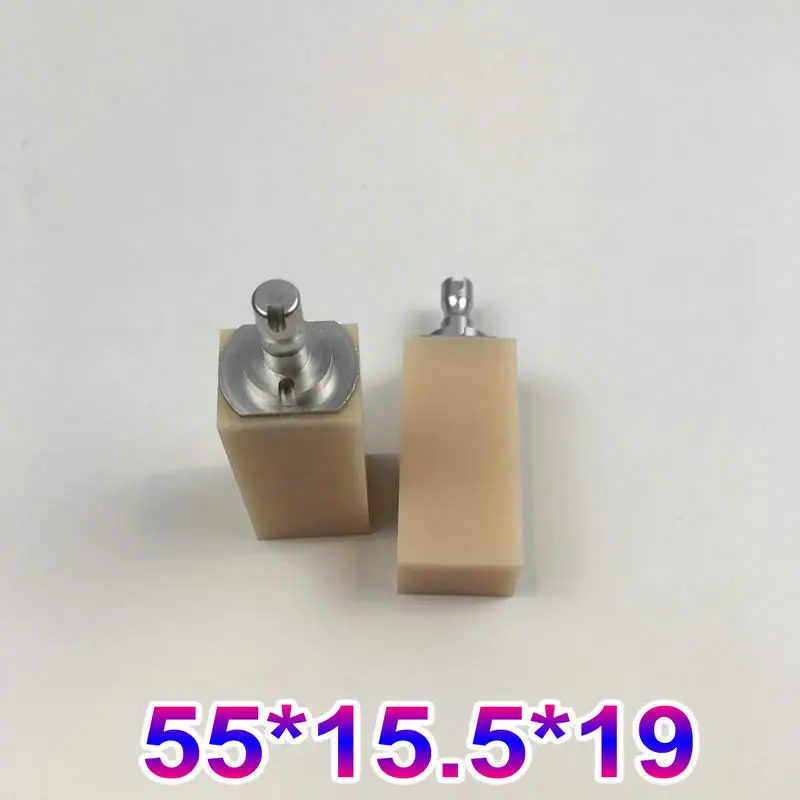 

5 шт. 55*15,5*19 мм стоматологические PMMA блоки 16 цветов затененные Sirona Cerec CAD CAM для изготовления временных корон и мостов