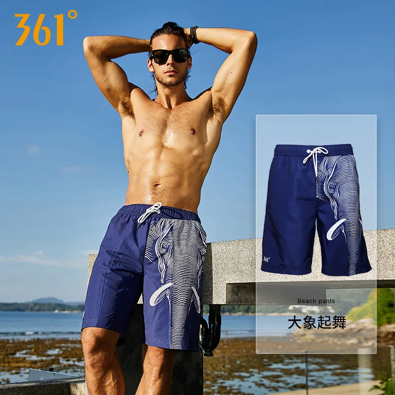 361 летние пляжные шорты для мужчин, повседневные спортивные шорты для плавания, парные пляжные шорты для бассейна, горячие весенние плавки для серфинга - Цвет: SLY194021