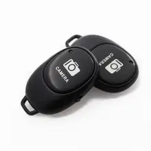 1 шт. Bluetooth пульт дистанционного управления Кнопка беспроводного управления Лер Автоспуск камера палка спуска затвора телефон монопод Селфи