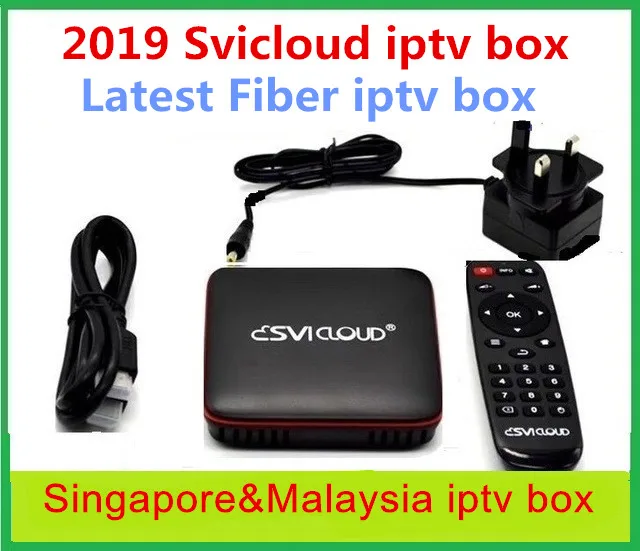 

SVICloud Gen2 UHD IPTV box Singapore set top box Starhub Fiber TV Box With CH HK SG MY USA UK Indian Channel singapore IPTV box