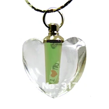 100 шт/партия Красочные Любовь флакон кулон Шарм Кулон для рисового искусства ювелирные изделия на День святого Валентина