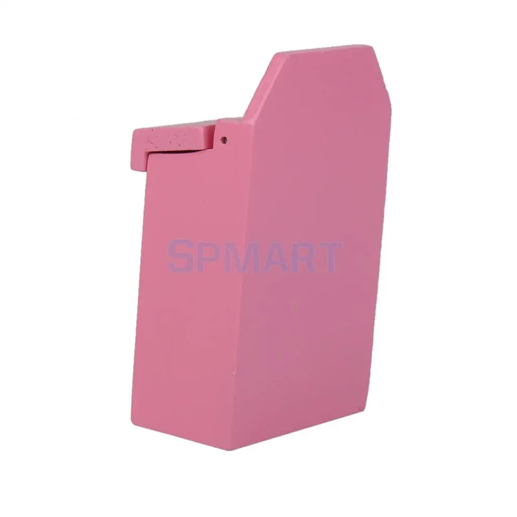 Dollhouse Miniature Wooden Mail Box 1/12 Scale Pink Furniture Toys