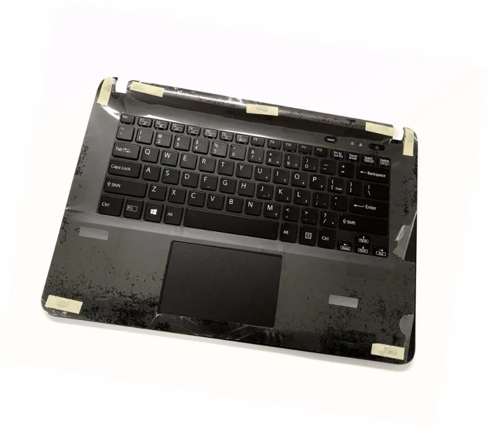 New US black keyboard for Sony SVF1421S1C SVF1421S0C SVF1421QSG SVF1421PSG SVF1421MSG SVF1421H4E Palmrest+backlit | Компьютеры и офис