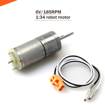 

Part dc motor 25 type 6V/185RPM 1:34 80002 smart robot diy motor