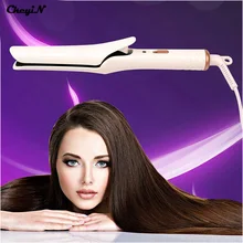 Professional Tourmaline Ceramic Anion Flat Iron Hair Straightener & Hair Curler Styling Tool cepillo alisador de pelo 192-48