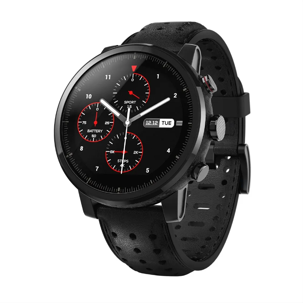 

Xiaomi Amazfit Stratos+, 3.4 cm (1.34"), LCD, Touchscreen, 4 GB, GPS (satellite), Black