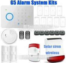 Chuangkesafe 416kit-315 Mhz CHUANGO G5 GSM SMS Inicio Seguridad Antirrobo Sistema de Alarma Del Panel de Control