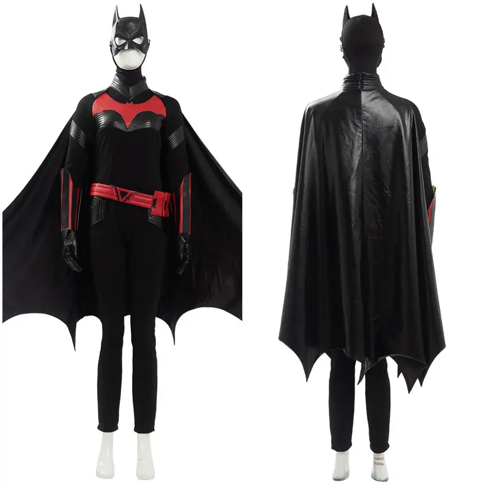 Костюм для косплея Batwoman Batgirl Kathy Kane черный женский костюм Katherine Rebecca костюмы на