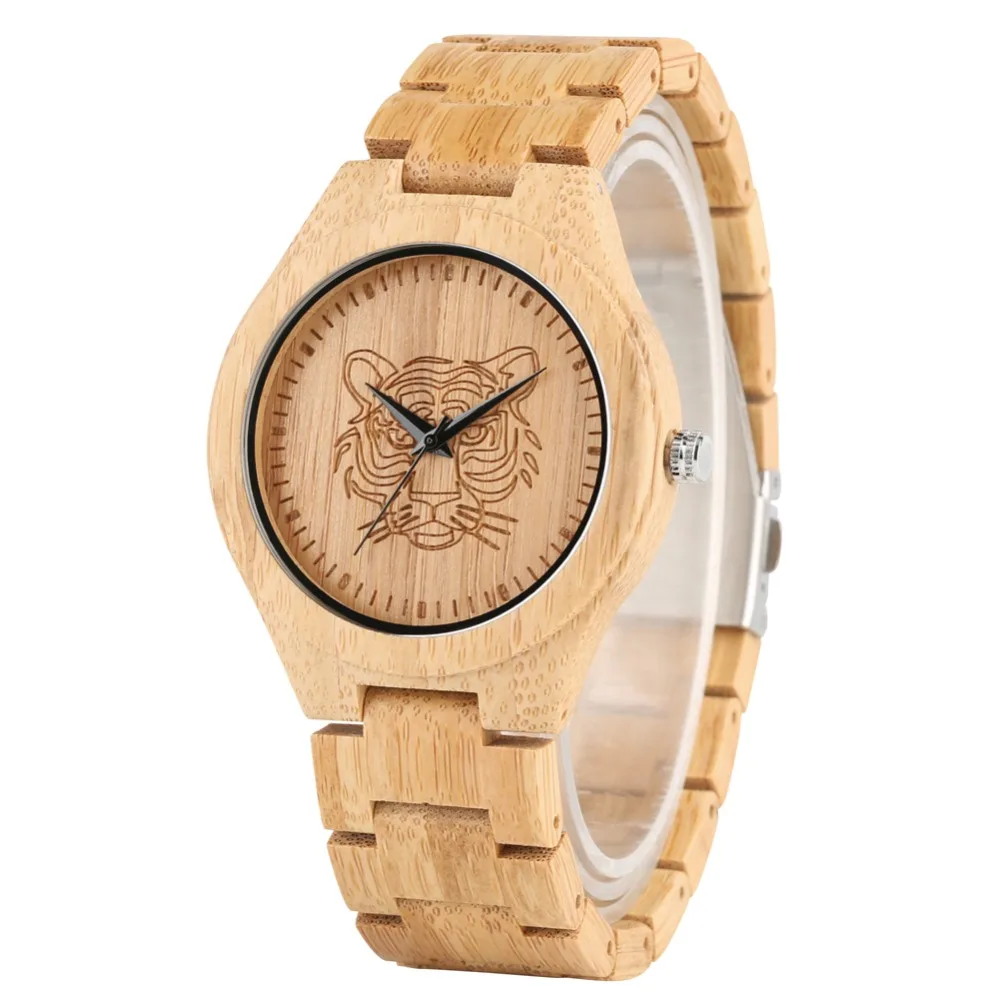 

Watches Men Women Handmade Lightweight Bamboo Wooden Watches Timepieces Clock Wrist Watch Ladies for Gifts