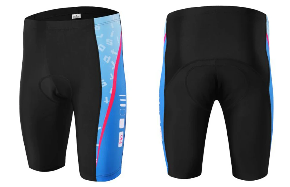MTSPS велотренажеры мужские и женские гелевые велотренажные шорты Новое поступление 3D печатная велосипедная одежда короткие штаны