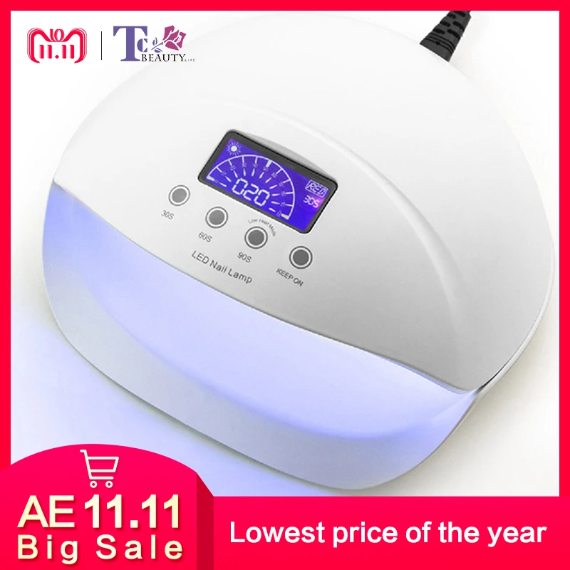 

50W Nail Dryer 28 LED Lamp Intelligent UV Lamp With Infrared Red Nail Beauty Nail Repair Nail Polish Nail Art Care Mode