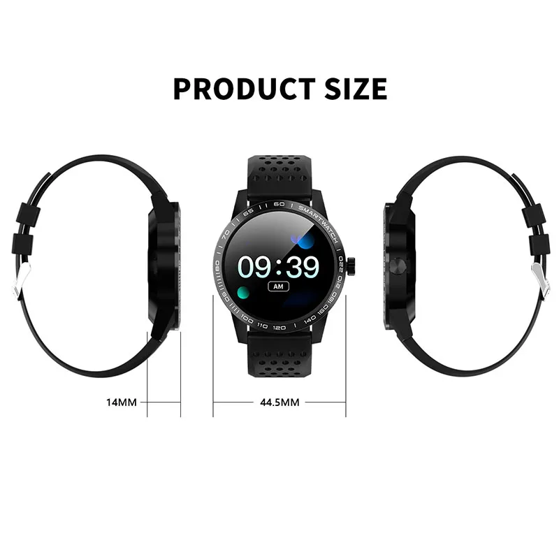Смарт часы Wearpai с пульсометром фитнес трекер калорийность IP67distance кровяное
