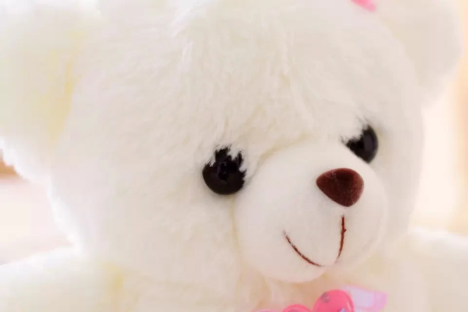 New hot 36 cm colorful glowing teddy bear luminous plush toy for Girl Children's Baby Birthday Gift Send Kids Lovely Soft Toy