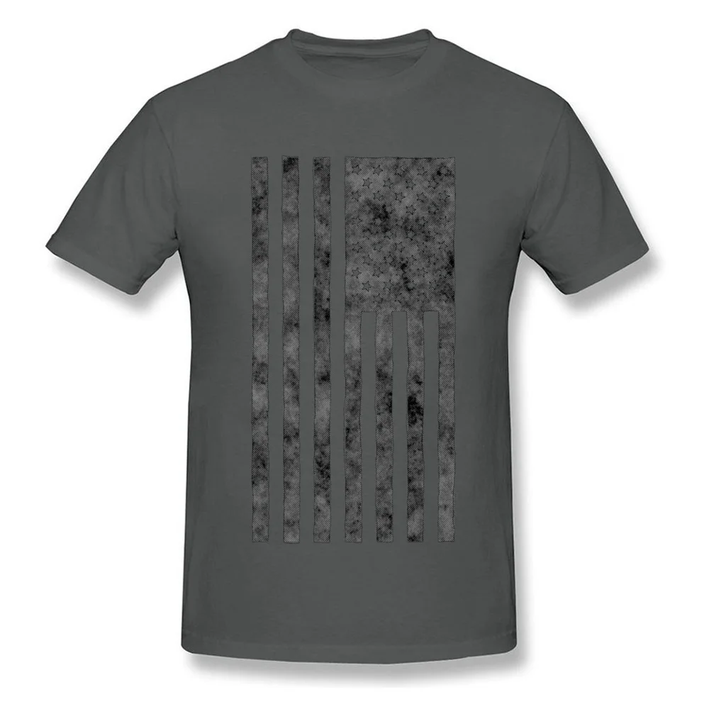 Grunge Style American Flag Birthday April FOOL DAY 100% Cotton O-Neck Men Tops & Tees Tops Tees Cheap Short Sleeve T-shirts Grunge Style American Flag carbon