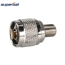 Superbat N Тип штекер к F гнездовой разъем RF коаксиальный переходник разъем для беспроводной антенны