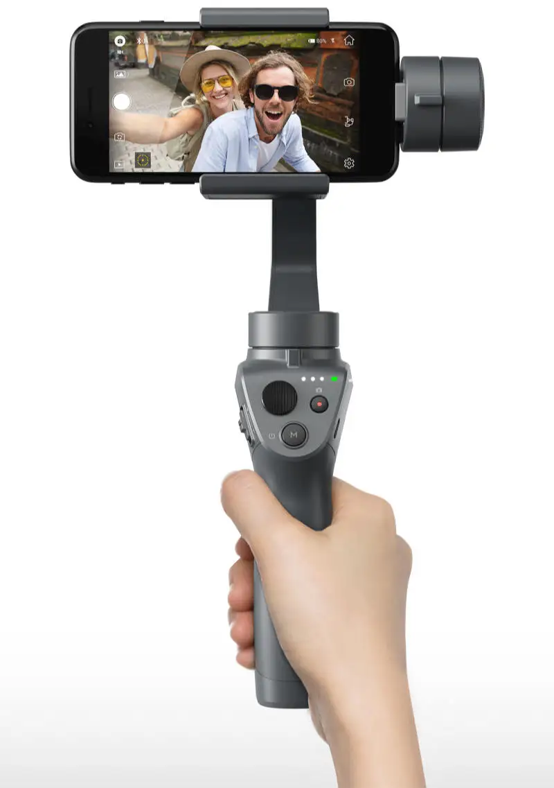 DJI Osmo Mobile 2 3-осевой Ручной Стабилизатор для смартфона 3-осевому гидростабилизатору стент с переменным фокусным расстоянием Управление VS Zhiyun Smooth 4 Feiyu Vimble 2