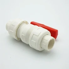 50 мм внутренний диаметр быстрый шаровой клапан трубы фитинг для системы орошения сада