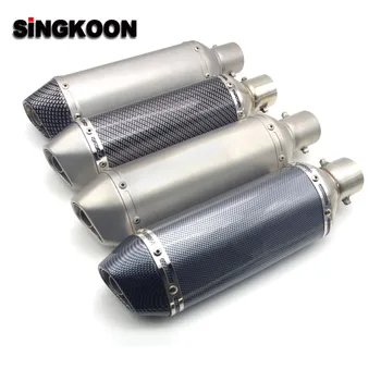 

FOR BMW G310R K1600GTL R1200RS/RT 1200R HP4 F800R Motorcycle Exhaust Pipe Muffler Escape Stainless Silencer with DB KILLER 51mm