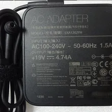 Тонкий OEM 90 Вт 19 в 4.74A AC адаптер питания зарядное устройство для ASUS X750JA-DB71 X750-TH71 EXA1202YH ADP-90YD B ноутбук